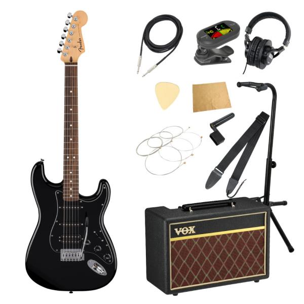 Fender フェンダー Standard Stratocaster HSS LRL BPG BLK...