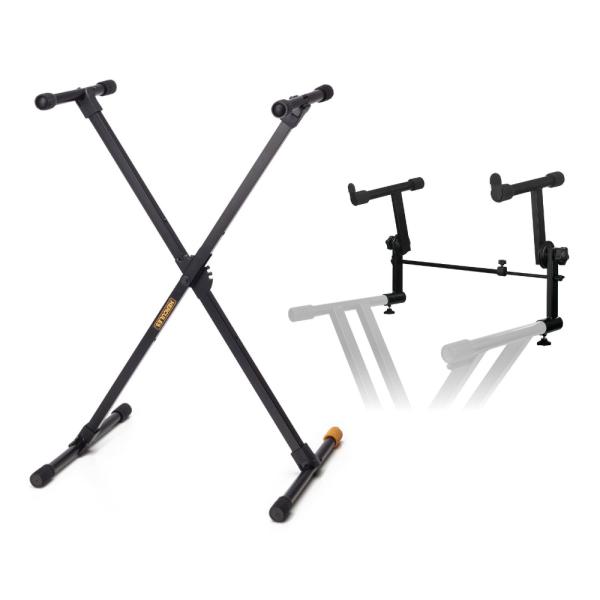 HERCULES ハーキュレス KS118B &amp; KST301-N TIER X型キーボードスタンド...