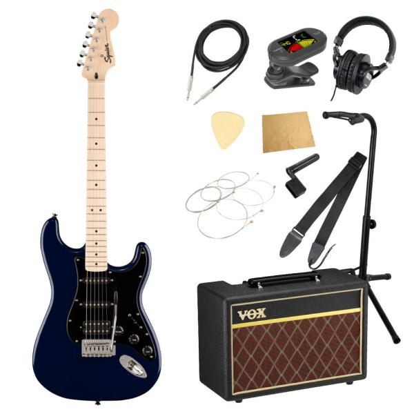Squier スクワイア スクワイヤー Sonic Stratocaster HSS MN Midn...
