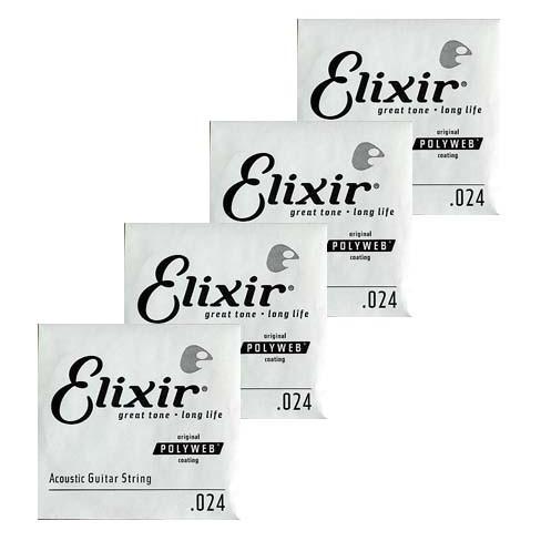 エリクサー ELIXIR 13124/024弦×4本