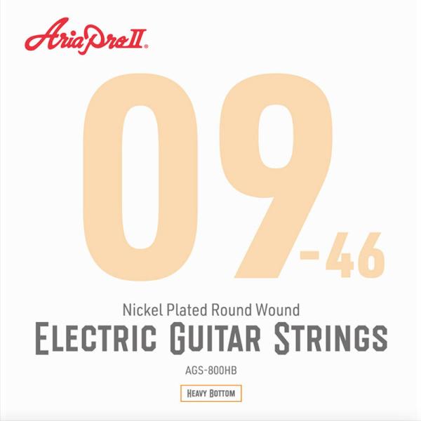 AriaProII AGS-800HB エレキギター弦×6セット