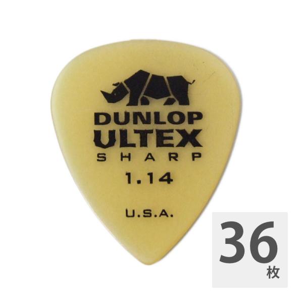 ギターピック 36枚 セット ジムダンロップ 1.14mm 433R ULTEX SHARP JIM...