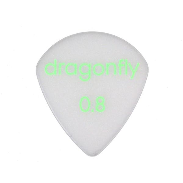 dragonfly PICK TDM 0.8 WHITE ピック×10枚