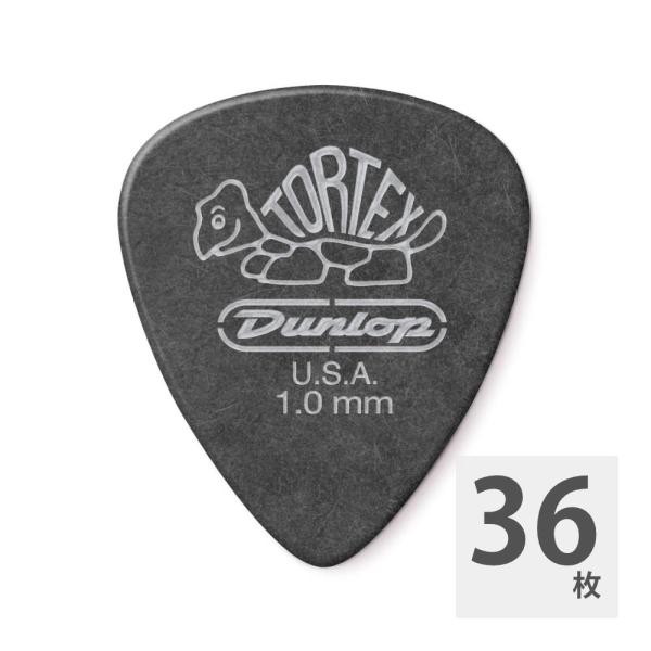 JIM DUNLOP 488 Tortex Pitch Black Standard 1.0mm ギ...