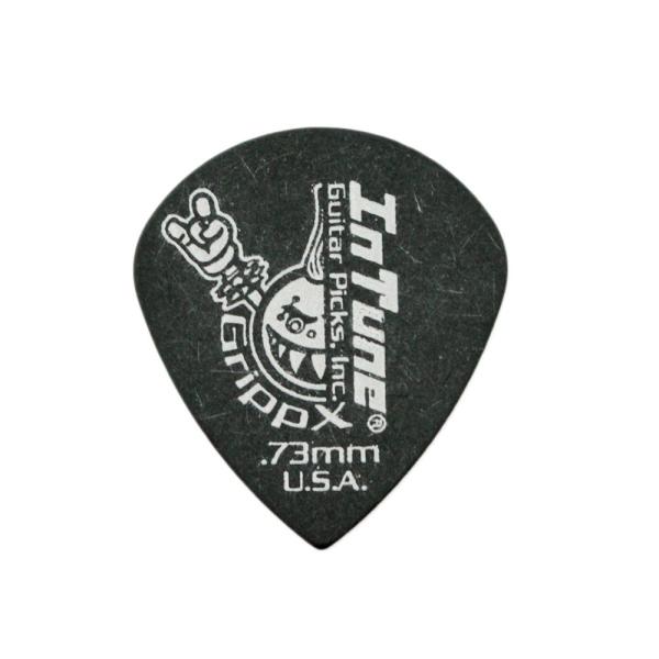 In Tune Guitar Picks DGP3-B73 GrippX-XJb 0.73mm Bl...