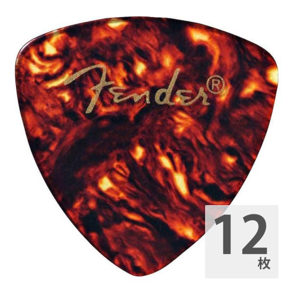 フェンダー ギターピック 12枚 セット エクストラヘビー 346 Shape Picks Shel...