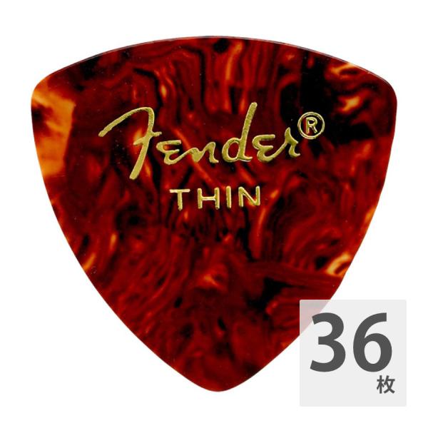 フェンダー ギターピック 36枚 セット Thin 346 Shape Picks Shell Fe...