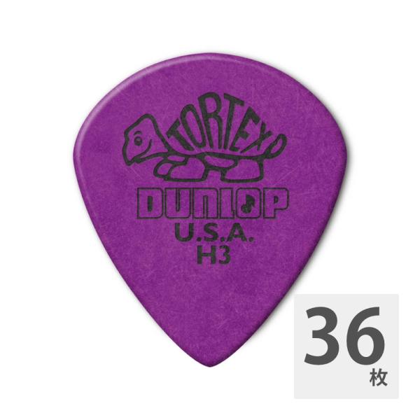 JIM DUNLOP 472RH3 TORTEX JAZZ III Sharp Purple 1.1...