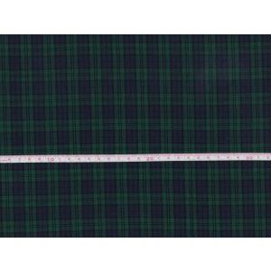 【送料無料】綿 ツイル生地 ブラックウォッチ 大 チェック