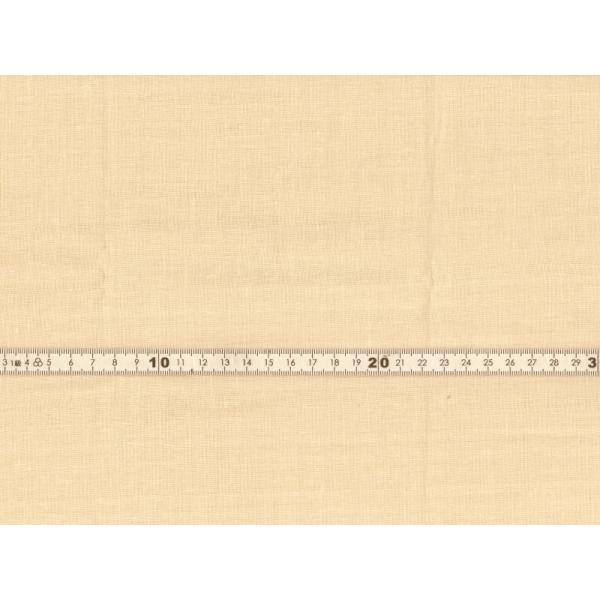 【送料無料】Ｗガーゼ生地 ライトベージュ 無地