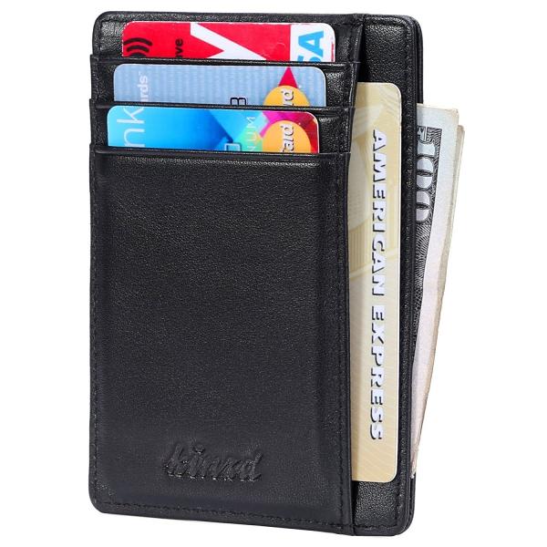 小さい財布 紙幣入れカードケース 定期入れ クレジットカード 身分証明書 ウォレット RFIDブロッ...