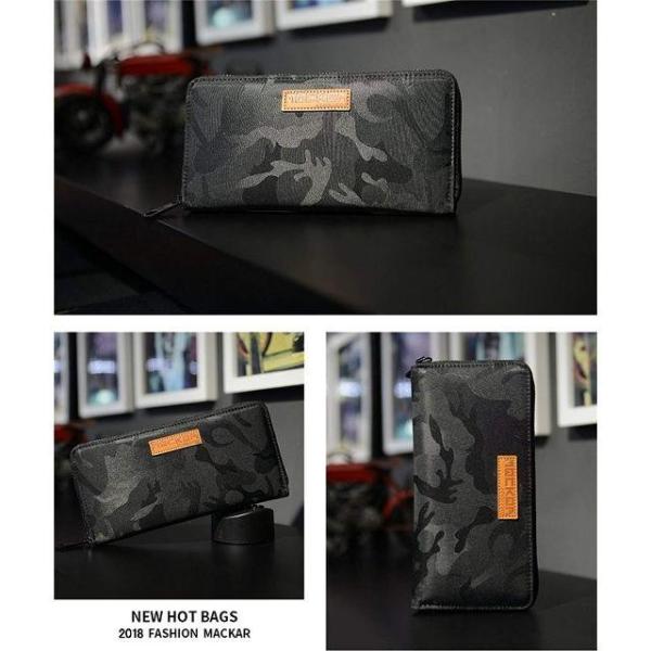 長財布 メンズ 迷彩 財布 ウォレット 高品質 おしゃれ 小物