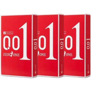 オカモトコンドームズ オカモトゼロワン0.01ミリ3個入り×3箱セット