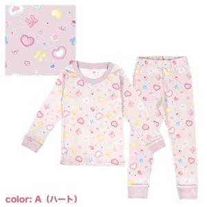 パジャマ プリント 子供 男の子 女の子 上下...の詳細画像1