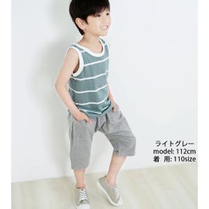 7分丈パンツ ハーフパンツ 子供服 男の子 女...の詳細画像2