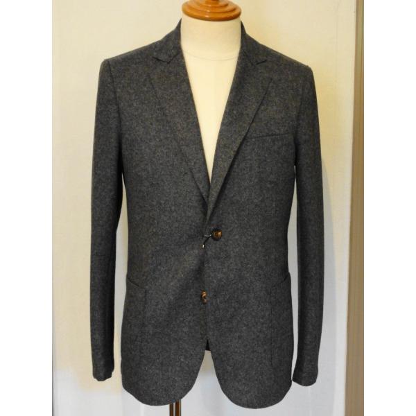 イレブンティ フランネルジャケット グレー