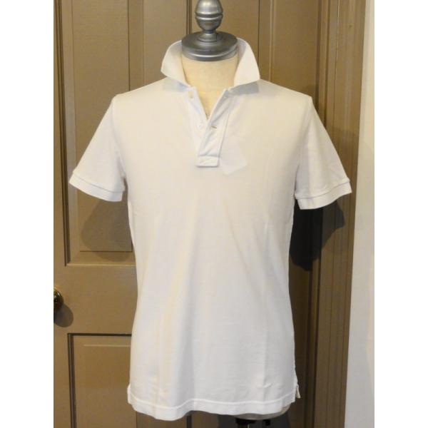 イレブンティ スリムフィットカノコポロシャツ ホワイト