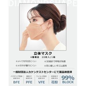マスク 不織布 50枚 血色不織布 カラー シ...の詳細画像3