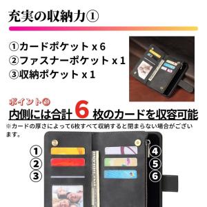 iPhone 15 Pro ケース 手帳型 お...の詳細画像3