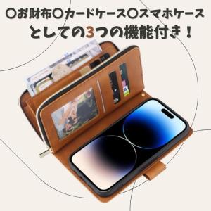 iPhone 16 ケース 手帳型 レザー 財...の詳細画像3