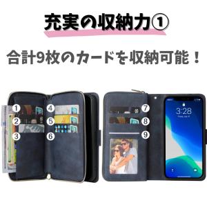 iPhone 11Pro ケース 手帳型 レザ...の詳細画像4