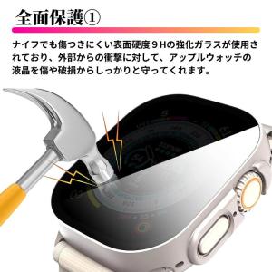 アップルウォッチ カバー 覗き見防止 防水 ケ...の詳細画像5