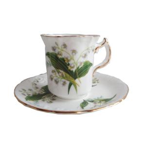 ハマースレイ カップ＆ソーサー スズラン HAMMERSLEY 英国 ヴィンテージ 花柄 エレガント...