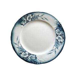 サンタマン プレート SYLVIA フランス アンティーク 美しい ポピー St AMAND エンボ...