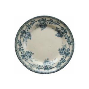 プレート ローズガーランド フランス アンティーク 薔薇柄 ディナープレート エレガント レトロ