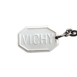フレンチキーホルダー VICHYキャンディ フランス ヴィンテージ ヴィシー 飴 タブレット
