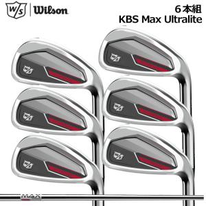 ウィルソン スタッフ Wilson Staff ダイナパワー DYNAPWR アイアン 6本セット スチールシャフト KBS Max Ultralite 6本組