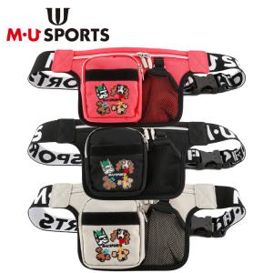 MU SPORTS　MU スポーツ ウエストポーチ 703Q2022 【ゴルフバッグ 】【M・U SPORTS】【MUスポーツ】【エムユー】