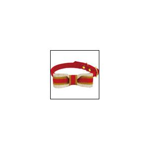 犬の首輪 スープルリボンカラー レッド BIRDIE バーディ