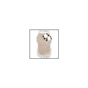 犬の服 秋 冬 Luxe birdie カメリアウォームタンク ベージュ リュクスバーディ 洋服 ド...