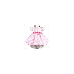 新品　Luxebirdie ミナージュワンピース＋ヘッドドレス ピンク BIRDIE（バーディー） 犬の服 春 夏 Luxe birdie ミナージュワンピース