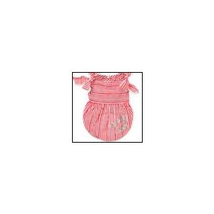 犬の服 春 夏 新作 リボンバルーンワンピース レッド crazy boo クレイジーブー 洋服 ド...