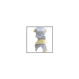 犬の服 秋 冬 GODPIVA あったかふわふわロンパース ブルー ゴッドピヴァ 洋服 ドッグウェア