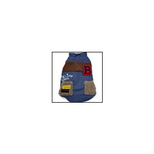 犬の服 秋 冬 デニムボアベスト ネイビー BEACHE HOLIC ビーチェホリック BHAW25...