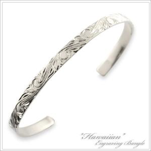 ハワイアンジュエリー バングル シルバー ハワイアン