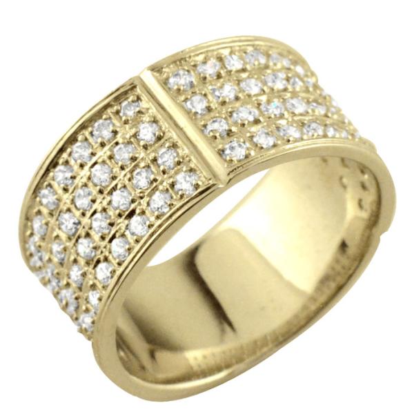 10金 メンズ リング k10 ダイヤモンド 指輪 0.80ct メンズリング 男性用 日本製 イエ...