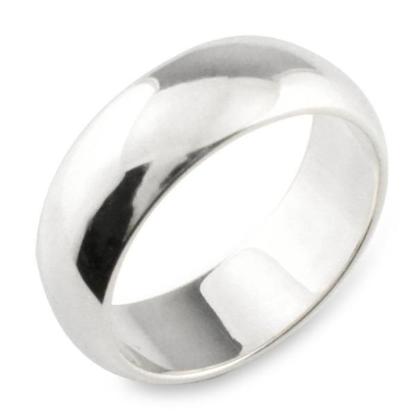 プラチナ リング レディース 甲丸リング 7mm 指輪 プラチナ900 幅広 甲丸 地金リング pt...