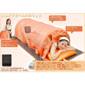 コンパクト　遠赤外線　サウナ　シェイプドーム