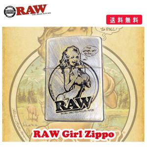 ZIPPO（ジッポー） ZIPPO RAW ガール 両面加工 タイダイ ジッポ 