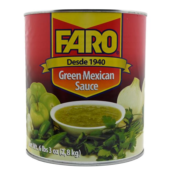 FARO グリーンメキシカンソース缶 2800g