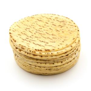 冷凍3.3インチイエローコーントルティーヤ 25枚入