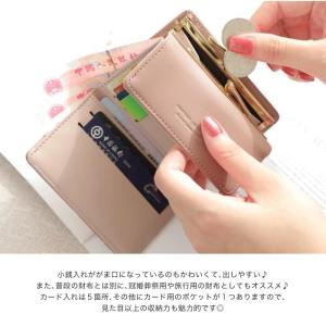 財布 三つ折り ミニ財布 レディース 手のひら...の詳細画像3