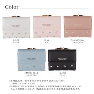 財布 三つ折り ミニ財布 レディース 手のひら...の詳細画像5