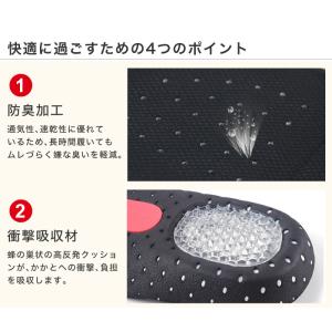 インソール 衝撃吸収 スポーツ スニーカー 3...の詳細画像2