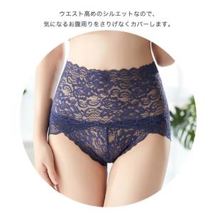 ショーツ パンツ パンティ ハイウエスト フル...の詳細画像2