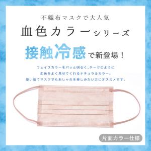 マスク 夏用 冷感 不織布 冷感マスク 不織布...の詳細画像3